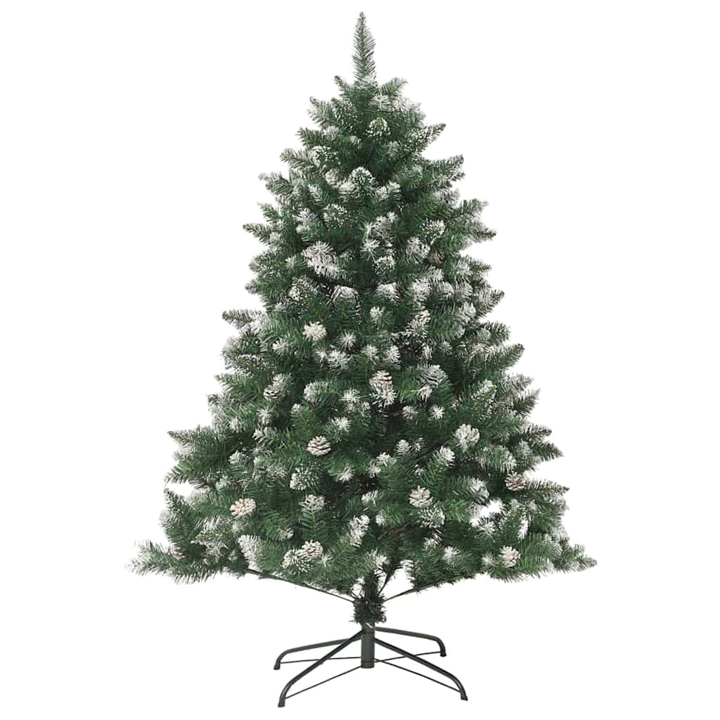 vidaXL Artificial Christmas Tree with 150 LEDs with Stand Green 120 cm
