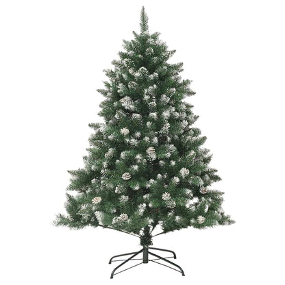 vidaXL Artificial Christmas Tree with 150 LEDs with Stand Green 120 cm