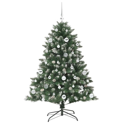 vidaXL Artificial Christmas Tree with 150 LEDs with Stand Green 150 cm