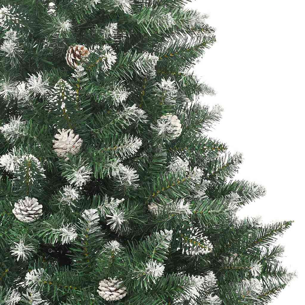vidaXL Artificial Christmas Tree with 300 LEDs with Stand Green 180 cm