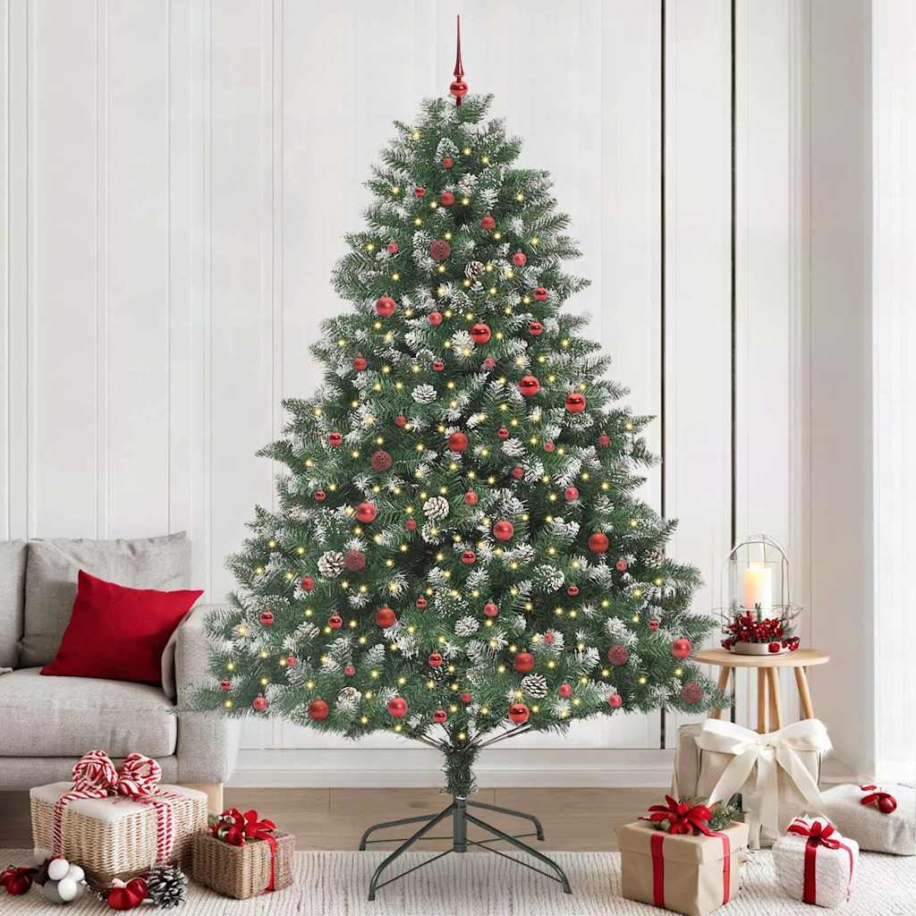 vidaXL Artificial Christmas Tree Green 240 cm