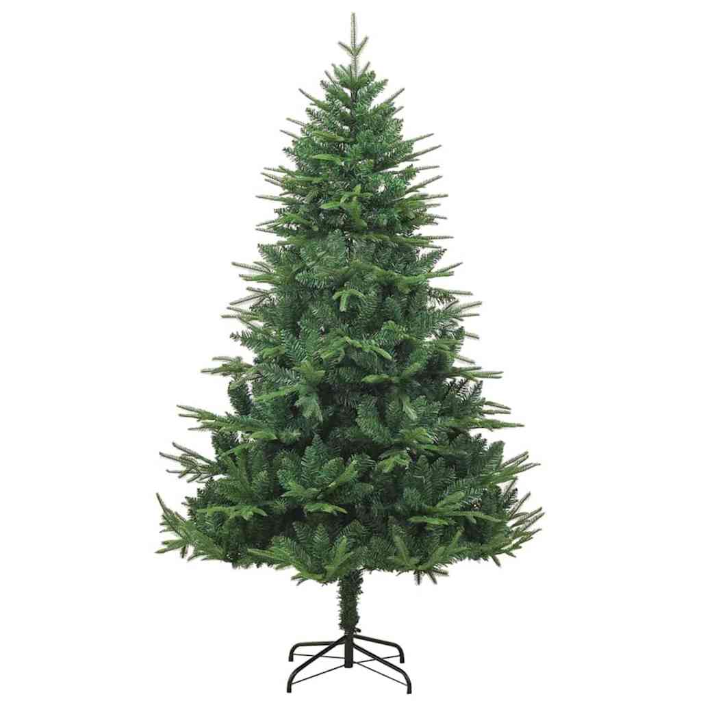 vidaXL Artificial Pre-lit Christmas Tree with Ball Set Green 180 cm