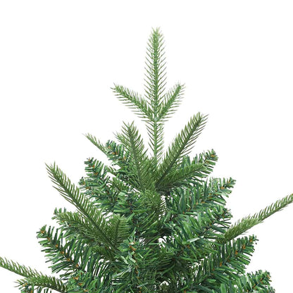 vidaXL Artificial Pre-lit Christmas Tree with Ball Set Green 210 cm