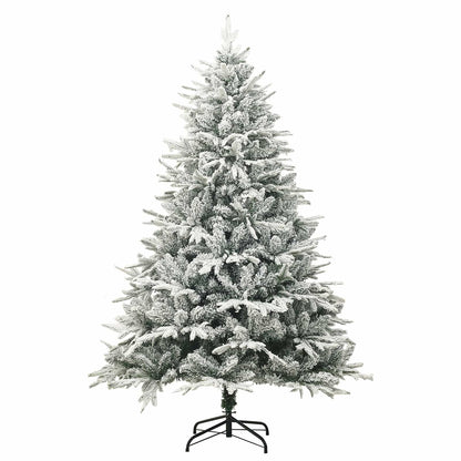 vidaXL Artificial Pre-lit Christmas Tree with Ball Set Green 150 cm