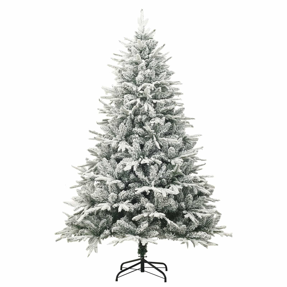 vidaXL Artificial Pre-lit Christmas Tree with Ball Set Green 180 cm