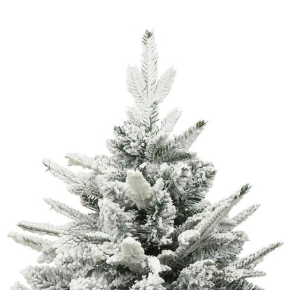 vidaXL Artificial Pre-lit Christmas Tree with Ball Set Green 210 cm