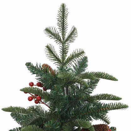 vidaXL Artificial Christmas Tree with 150 LEDs with Stand Green 150 cm