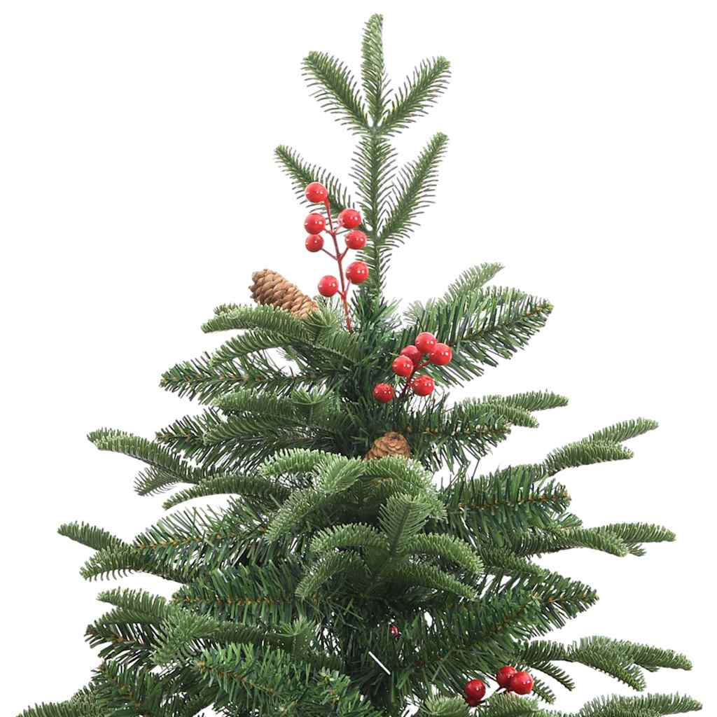 vidaXL Artificial Christmas Tree with 300 LEDs with Stand Green 180 cm
