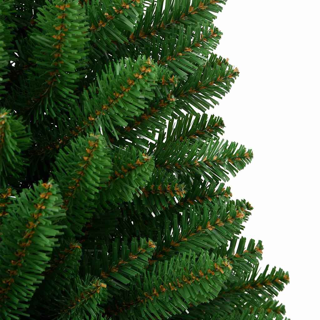 vidaXL Artificial Christmas Tree Green 120 cm PVC and Metal