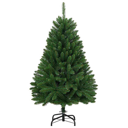 vidaXL Artificial Christmas Tree Green 120 cm PVC and Metal