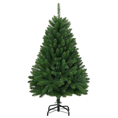 vidaXL Artificial Christmas Tree Green 120 cm PVC and Metal