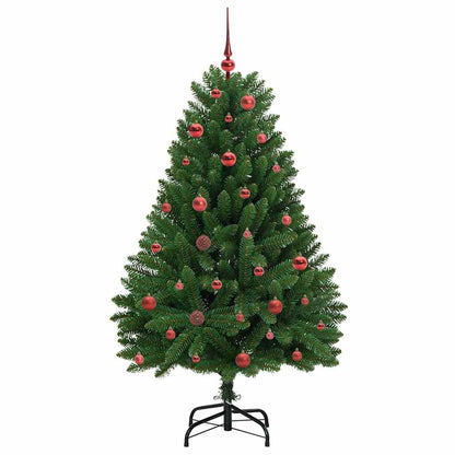 vidaXL Artificial Christmas Tree Green 150 cm PVC and Metal