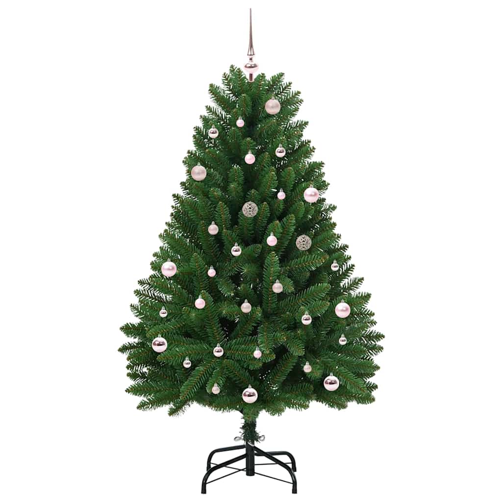 vidaXL Artificial Christmas Tree Green 150 cm PVC and Metal