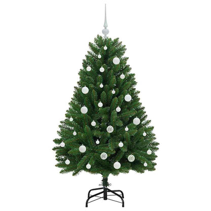 vidaXL Artificial Christmas Tree Green 150 cm PVC and Metal