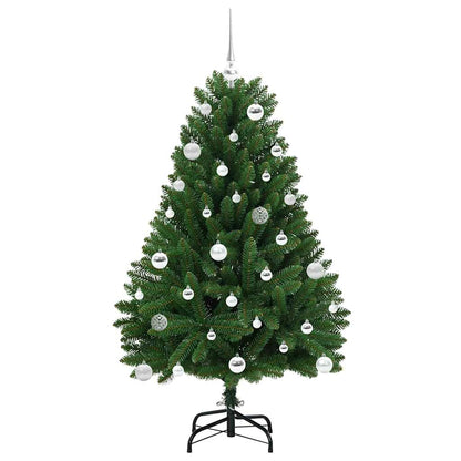 vidaXL Artificial Christmas Tree Green 150 cm PVC and Metal