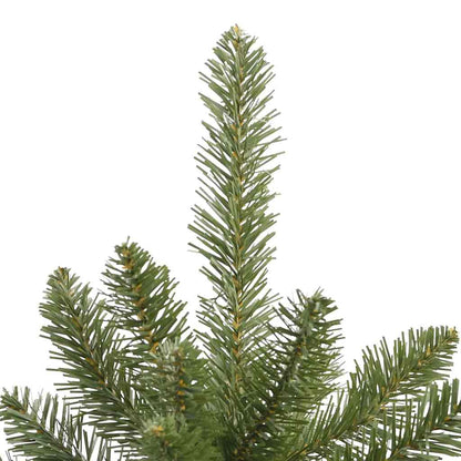 vidaXL Artificial Christmas Tree Green 210 cm PVC and Metal