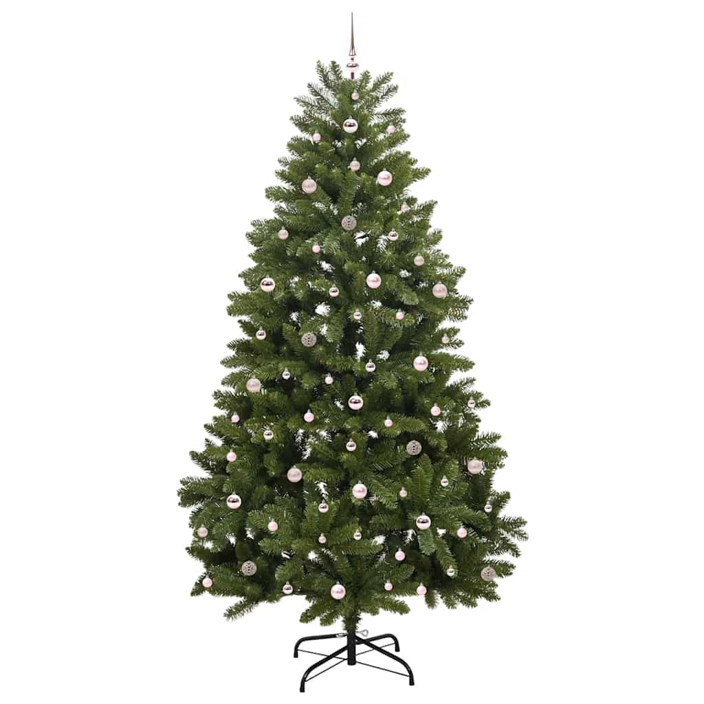 vidaXL Artificial Christmas Tree Green 270 cm PVC and Metal