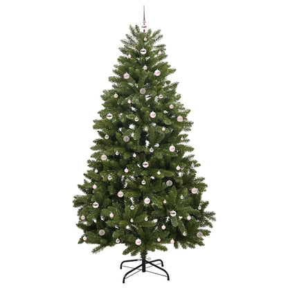 vidaXL Artificial Christmas Tree Green 270 cm PVC and Metal