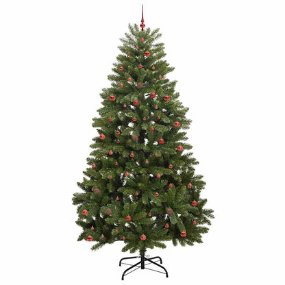 vidaXL Artificial Christmas Tree 300 cm 300 LEDs Warm White Green