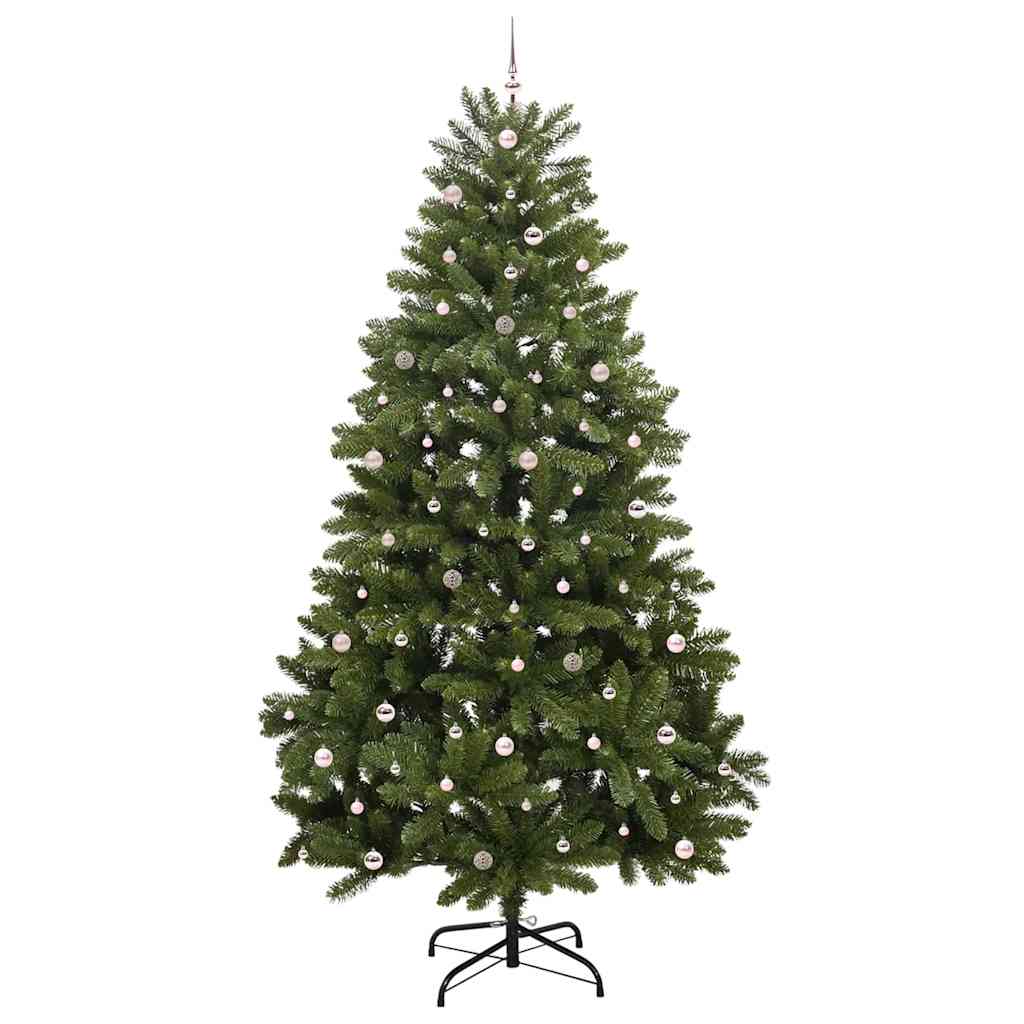 vidaXL Artificial Christmas Tree 300 cm 300 LEDs Warm White Green