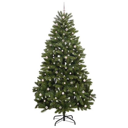 vidaXL Artificial Christmas Tree 300 cm 300 LEDs Warm White Green