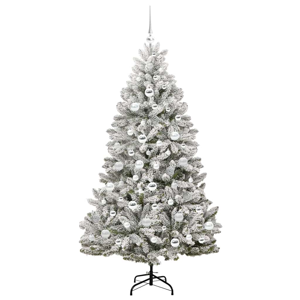vidaXL Artificial Christmas Tree 180 cm 300 LEDs Warm White