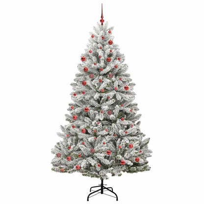 vidaXL Artificial Christmas Tree 210 cm 300 LEDs Warm White