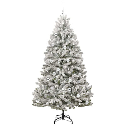 vidaXL Artificial Christmas Tree 210 cm 300 LEDs Warm White
