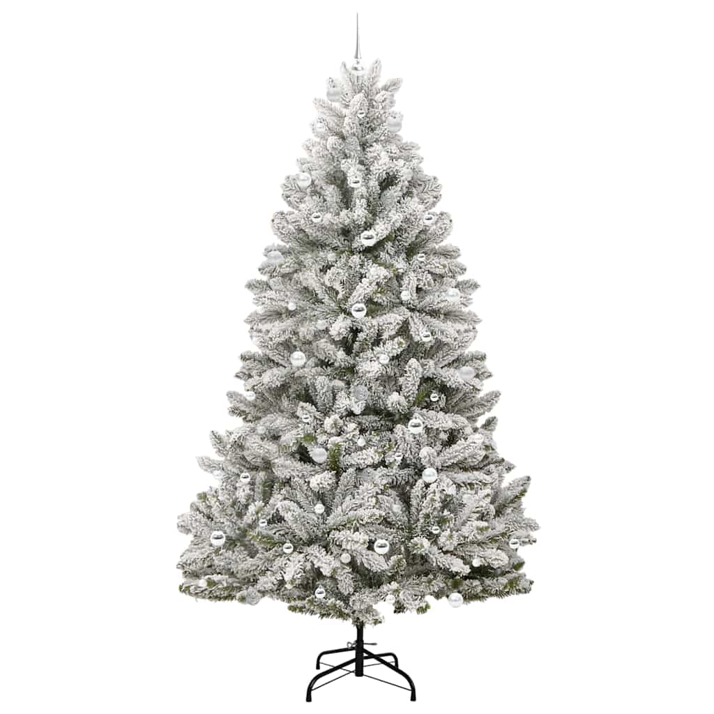 vidaXL Artificial Christmas Tree 240 cm 300 LEDs Warm White