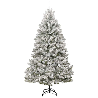 vidaXL Artificial Christmas Tree 240 cm 300 LEDs Warm White