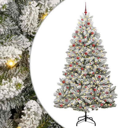 vidaXL Artificial Christmas Tree 270 cm 300 LEDs Warm White