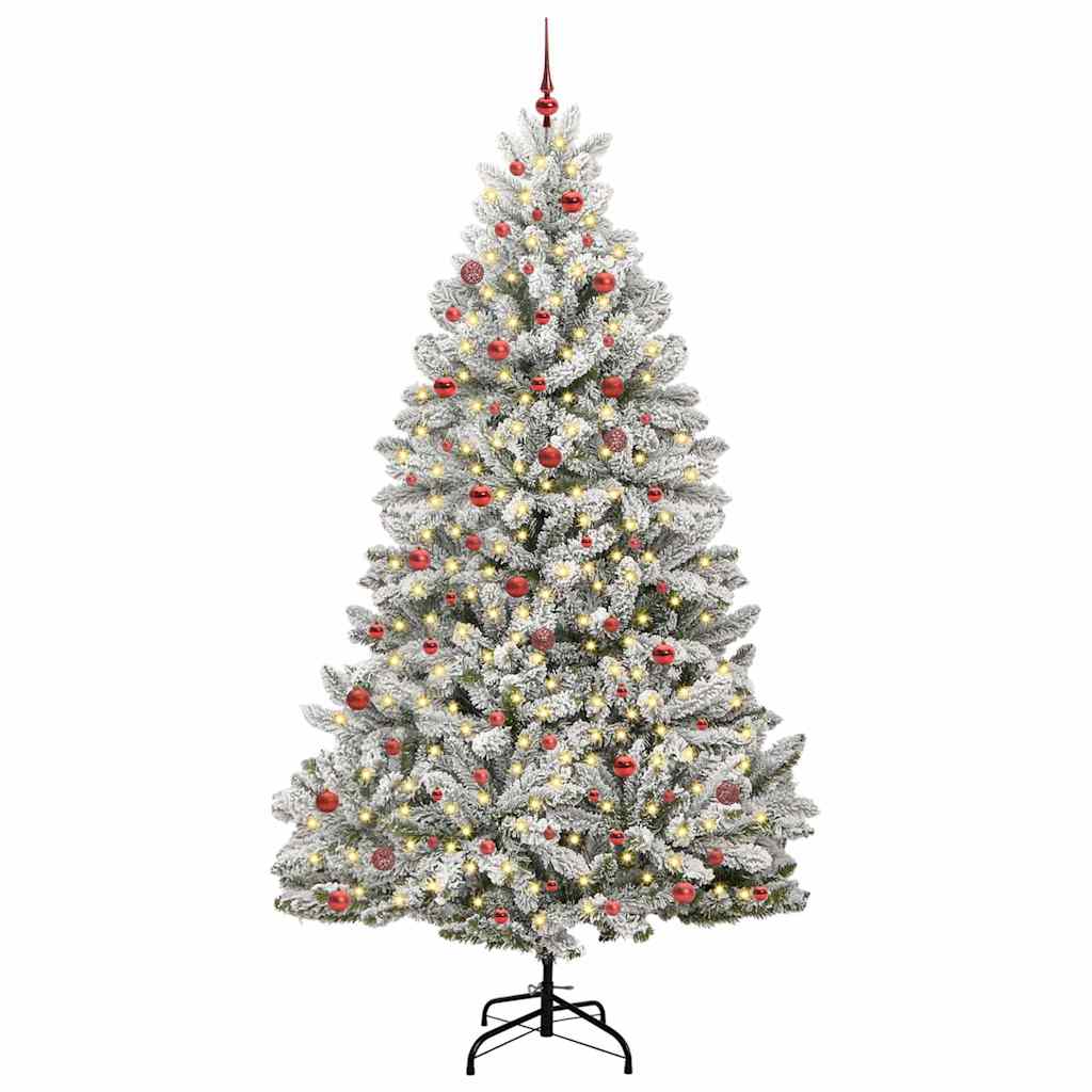 vidaXL Artificial Christmas Tree 270 cm 300 LEDs Warm White