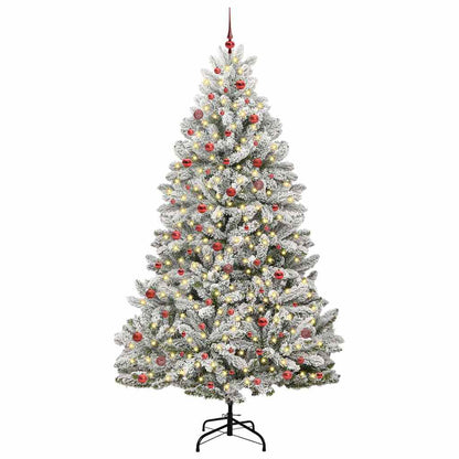vidaXL Artificial Christmas Tree 270 cm 300 LEDs Warm White