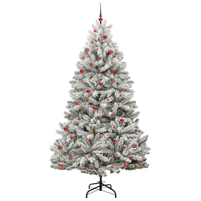 vidaXL Artificial Christmas Tree 270 cm 300 LEDs Warm White