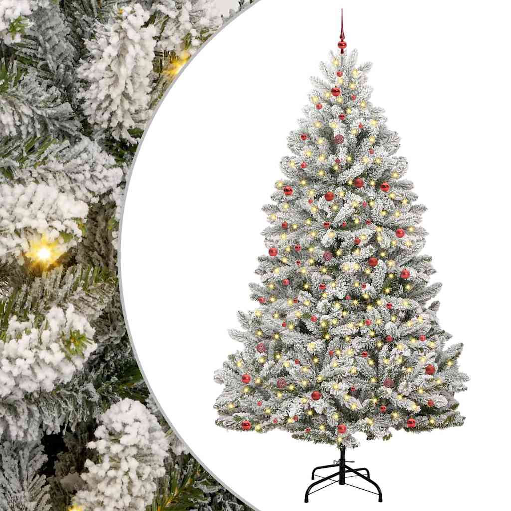 vidaXL Artificial Christmas Tree 300 cm 300 LEDs Warm White