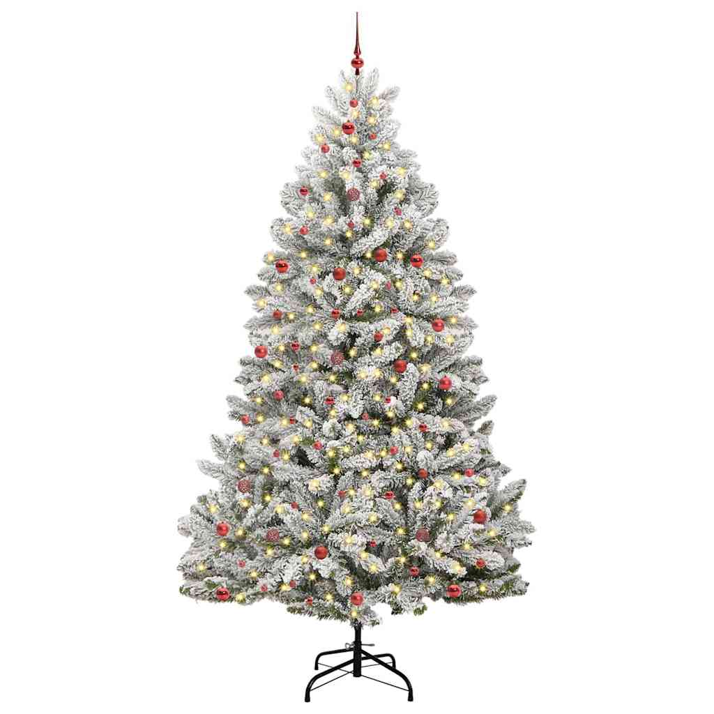 vidaXL Artificial Christmas Tree 300 cm 300 LEDs Warm White