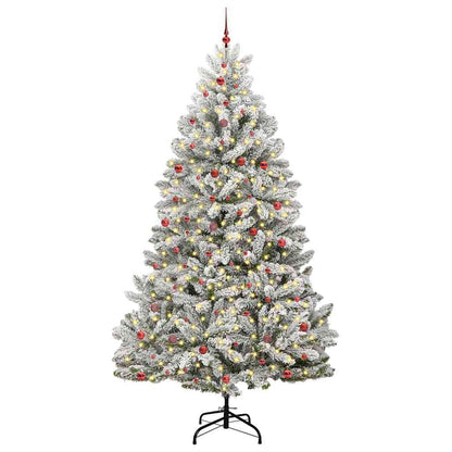 vidaXL Artificial Christmas Tree 300 cm 300 LEDs Warm White