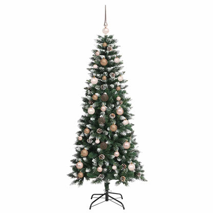 vidaXL Artificial Christmas Tree with 150 LEDs with Stand Green 150 cm