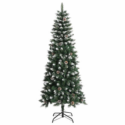 vidaXL Artificial Christmas Tree with 150 LEDs with Stand Green 150 cm