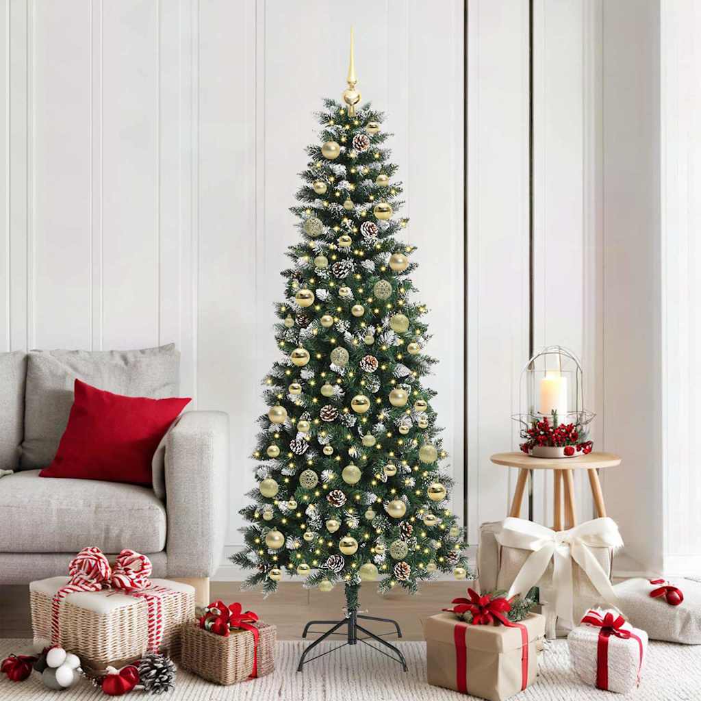 vidaXL Artificial Christmas Tree Green 180 cm