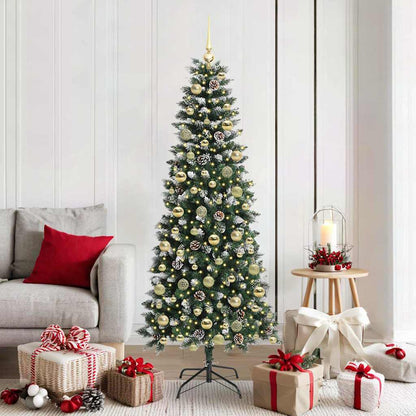 vidaXL Artificial Christmas Tree Green 180 cm