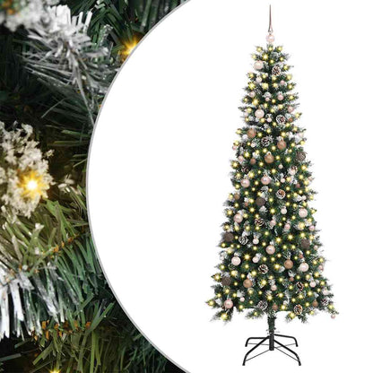 vidaXL Artificial Christmas Tree Green 210 cm