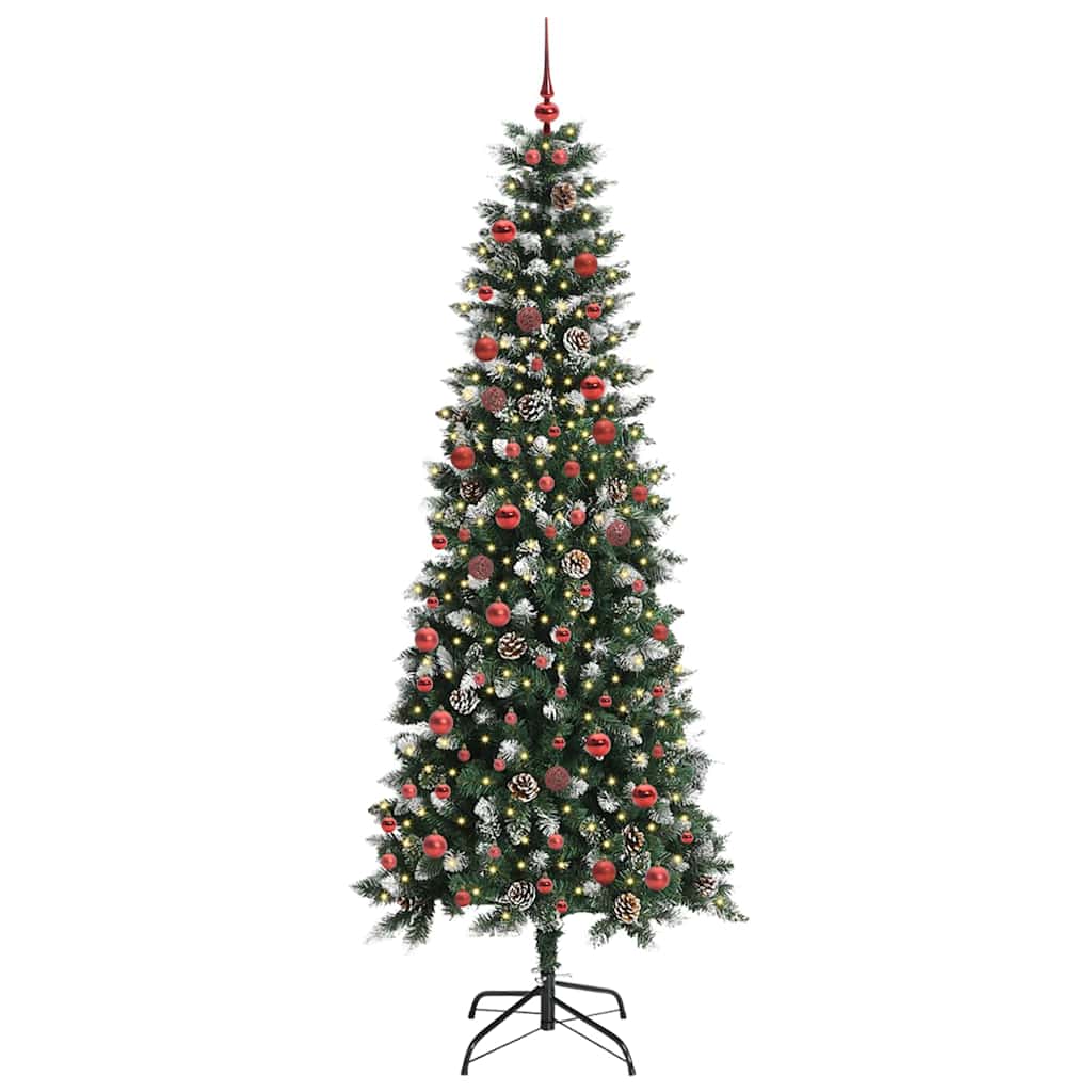 vidaXL Artificial Christmas Tree Green 210 cm