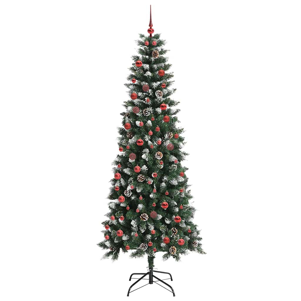 vidaXL Artificial Christmas Tree Green 210 cm