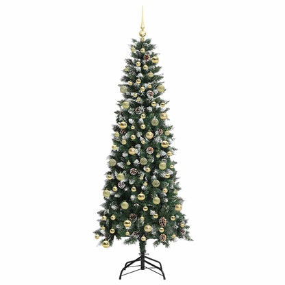 vidaXL Artificial Christmas Tree Green 210 cm