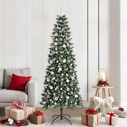 vidaXL Artificial Christmas Tree Green 210 cm