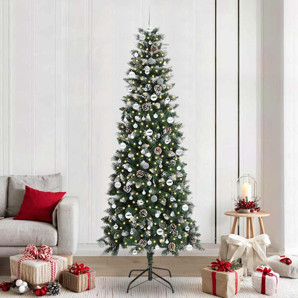 vidaXL Artificial Christmas Tree Green 240 cm
