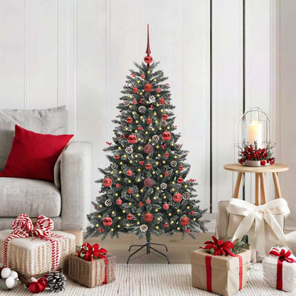 vidaXL Artificial Christmas Tree with 150 LEDs with Stand Green 120 cm