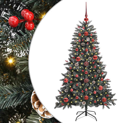 vidaXL Artificial Christmas Tree with 150 LEDs with Stand Green 120 cm