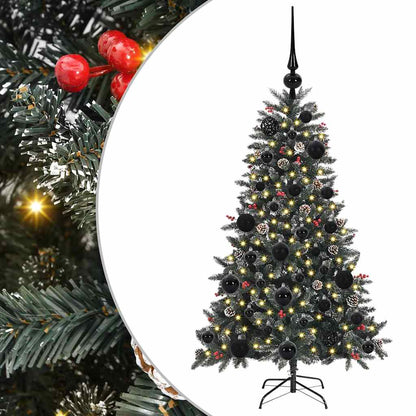 vidaXL Artificial Christmas Tree with 150 LEDs with Stand Green 120 cm